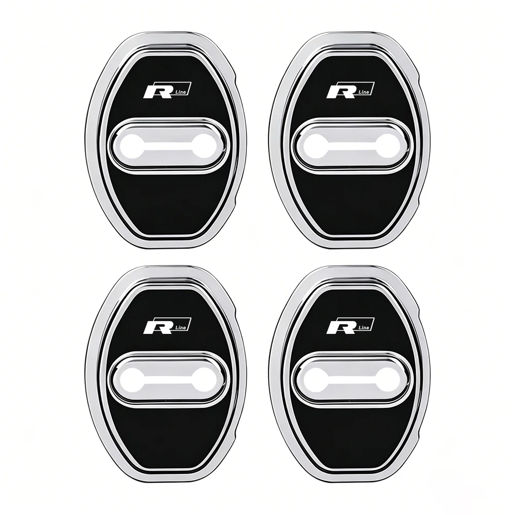 4 Stück Silikon-Türschloss-Schutzabdeckungen für VW Golf Tiguan T-Roc Polo Passat ID.4 T-Cross ID.3 Taigo ID.7 Atlas Beetle