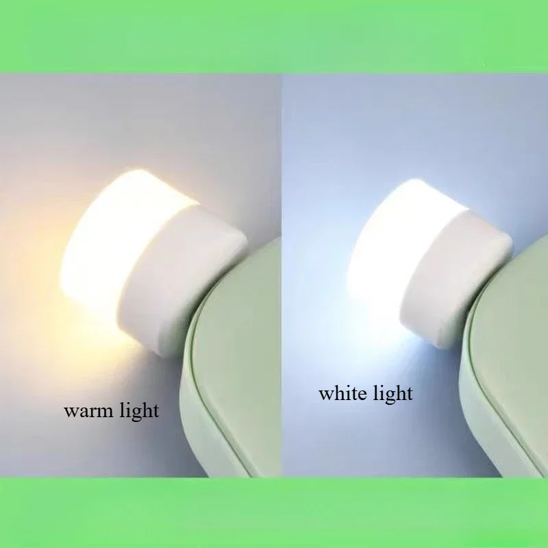 6V Portable USB Mini Night Light Bedside Bedroom Lighting Eye Protection LED Desk Lamp Computer Portable Power Night Light