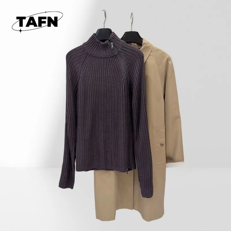 

25 New 50% real wool Advanced Cashmere Warm Banquet High Street Fashion All-Matching Women's Sweater PersonalityA25176
