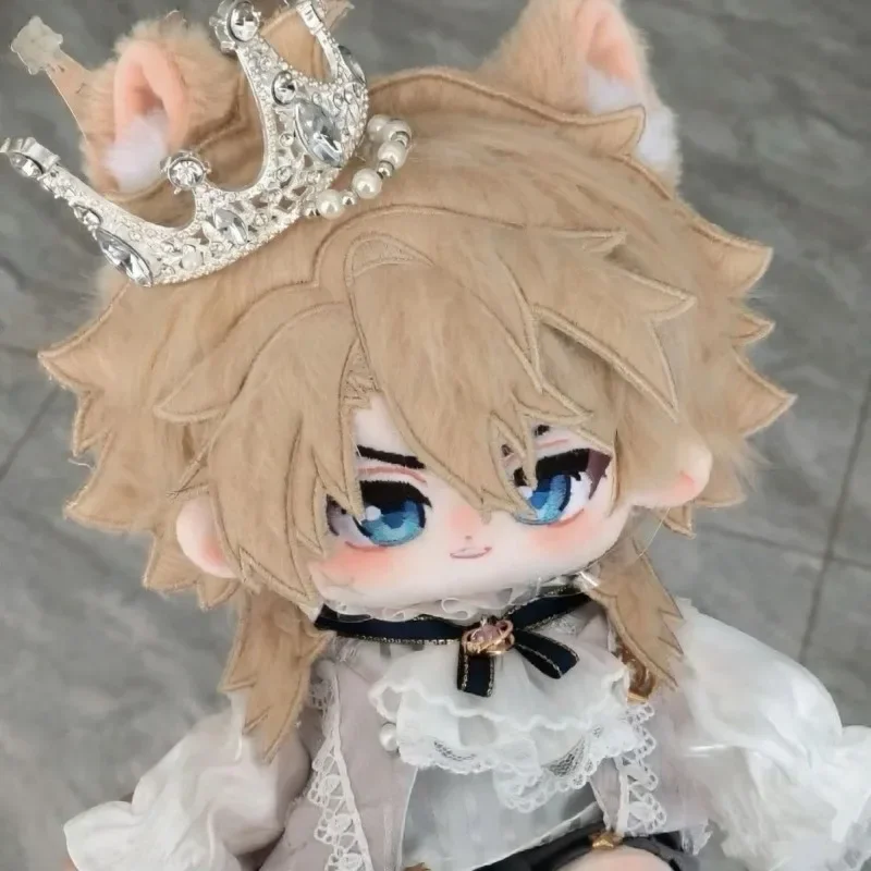 Muñeco  Peluche  20 cm l Anime Genshin Impact, Varka Kawaii, con Esqueleto, Vestido  Dibujos Animados, Figura  Juguete Fans