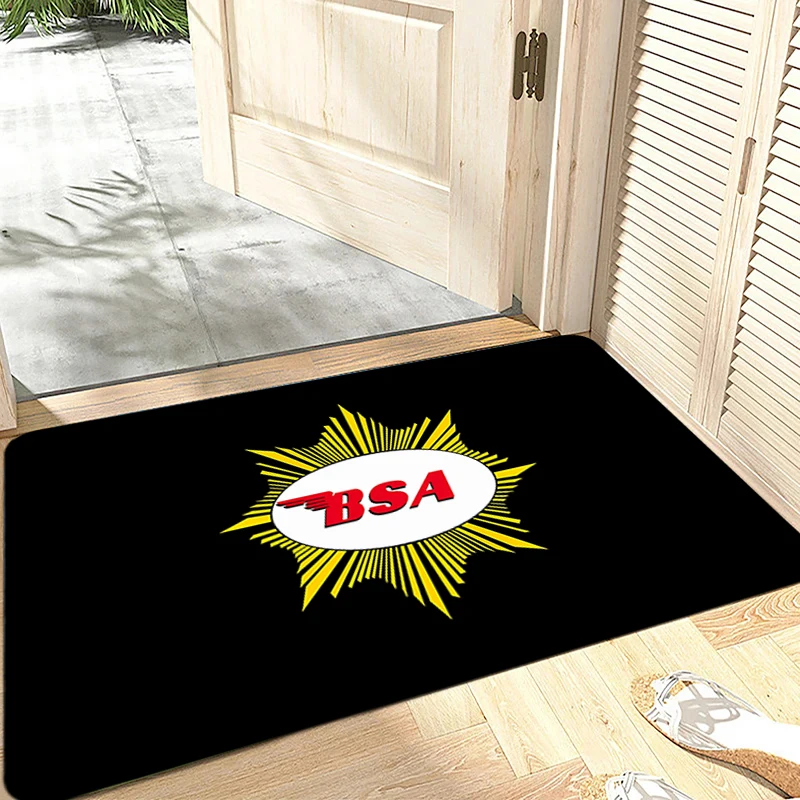 الكلمة حصيرة عدم الانزلاق القدم البساط مدخل BSA التحديثية دراجة نارية السجاد المطبخ المياه امتصاص السجاد لينة السرير الحصير ديكور المنزل #3