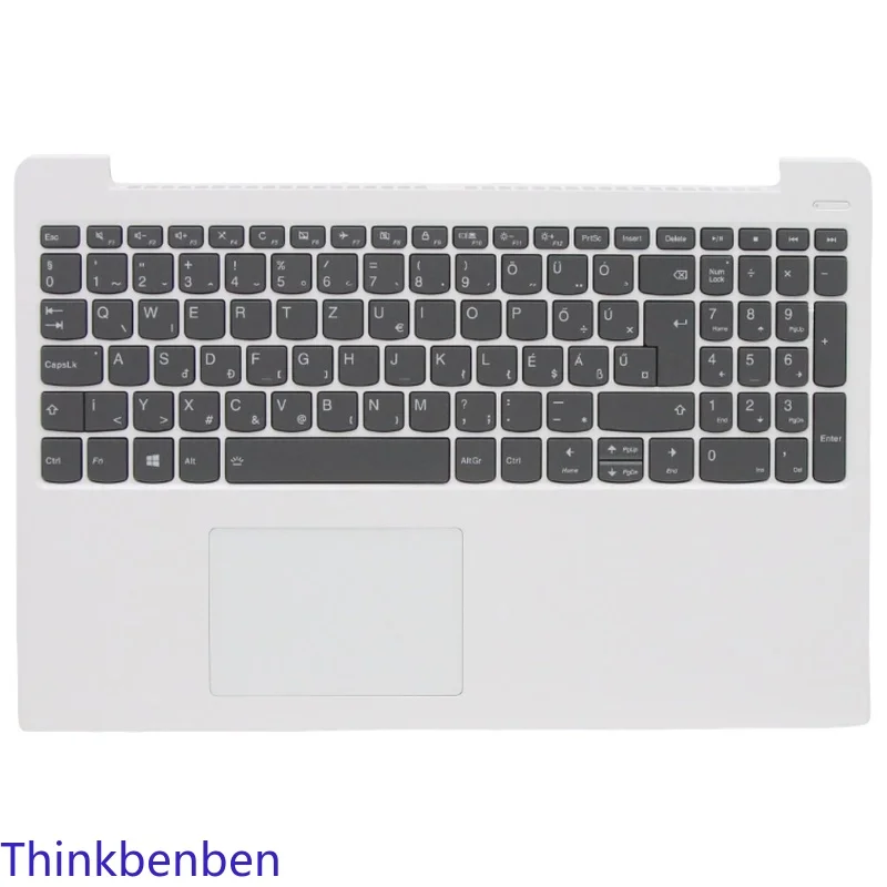 Carcasa superior con reposamanos para teclado HU húngaro, color blanco, para Lenovo Ideapad 330S 15 15IKB 15AST 15ARR 5CB0R07423