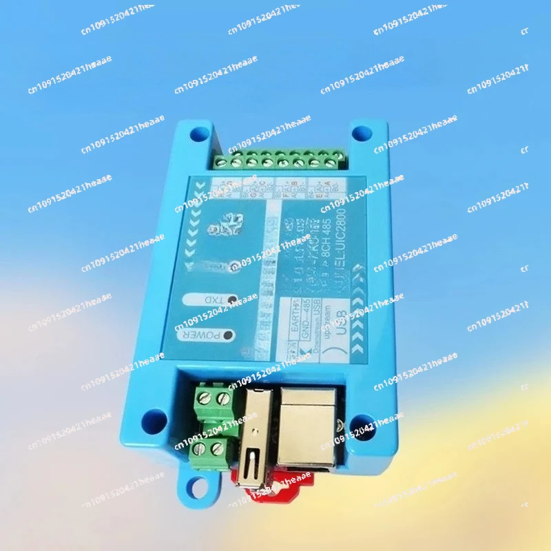 

Suitable for USB to 8-way RS485 converter, 8-port 485 serial line COM port communication conversion, lightning protection,