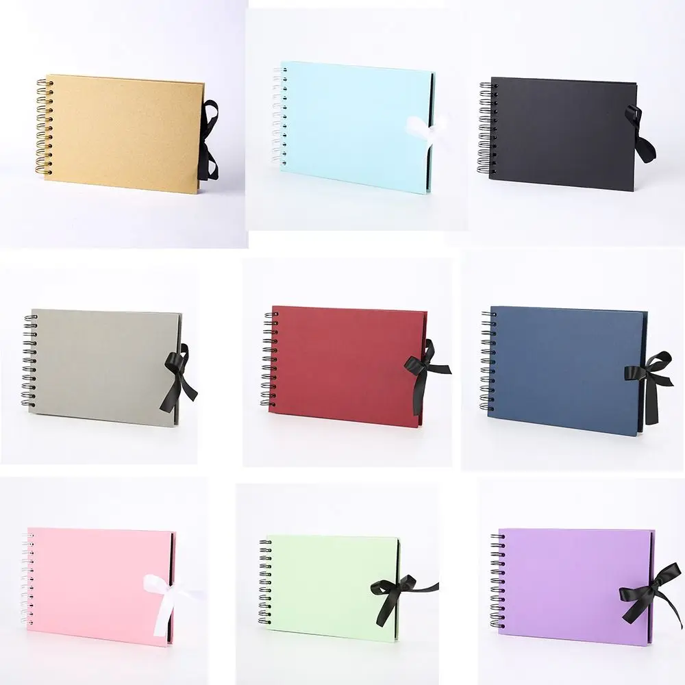 Romantic Paper Scrapbooking 60 Pages 10 Colors Craft Album DIY Memory Picture Album Weddings