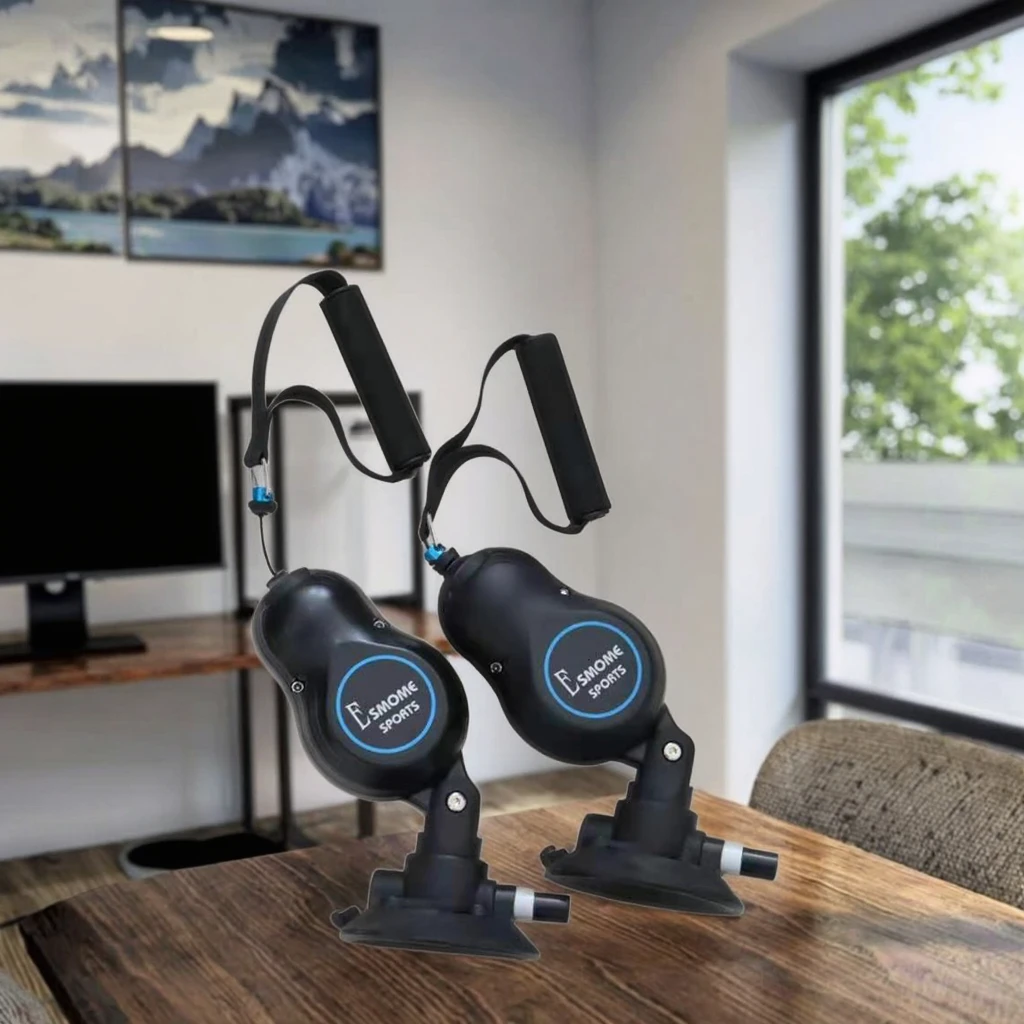 

Rally Rope Stretch Belt Home Fitness Open Shoulder Beauty Back Band Resistance Bands Elastic With Suction Cup 1