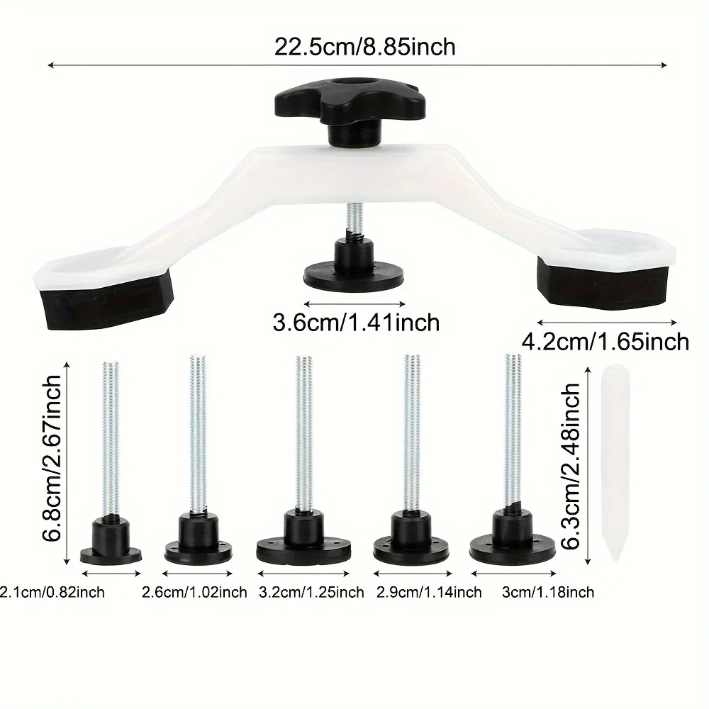 Car Dent Repair Tool Kit With Glue Bridge Shape Hand Puller Body Damage Pulling Fix Tool Dents Removal