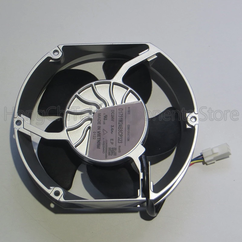 Original 100% Working D1751M24B8CP323 24V 3.4A cooling fan