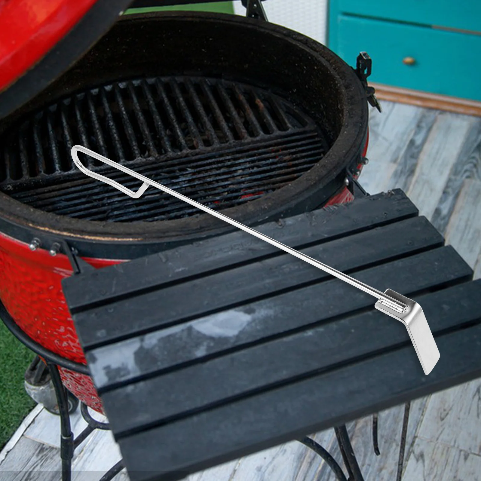 

Coal For Bbq Ash Tool Charcoal Rake Grill Stove Cleaner Portable Fire Shovel Household Fireplace Scraper Metal Ash Shovel