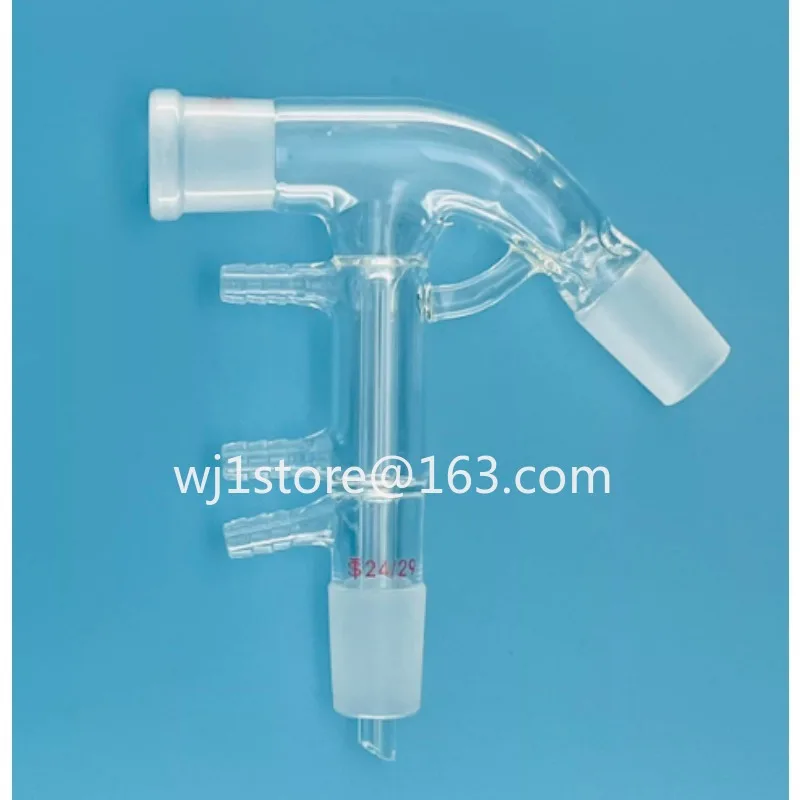 micro-distiller, grinding mouth distillation connection pipe, fractionation head, vertical thorn, distillation equipment 24/29