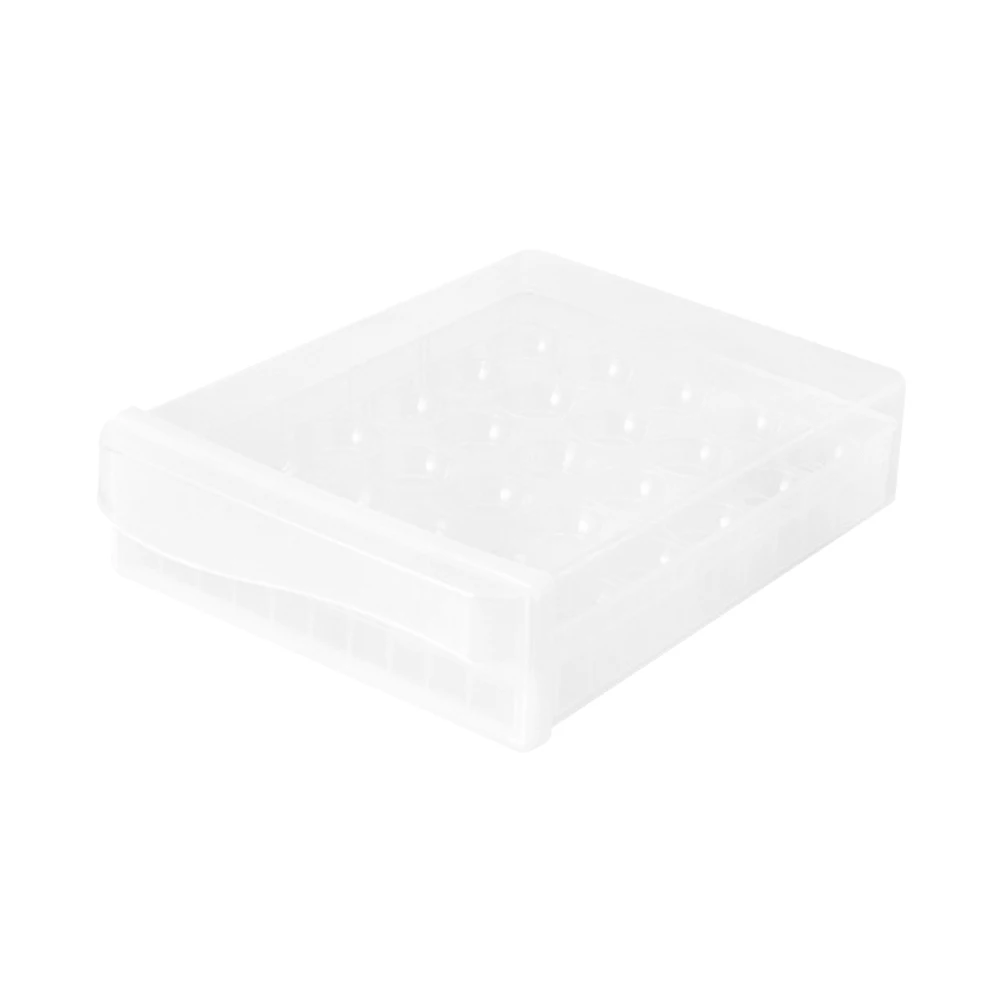 

Drawer Egg Carton Eggs Holder for Refrigerator Plastic Storage Fridge Durable Container
