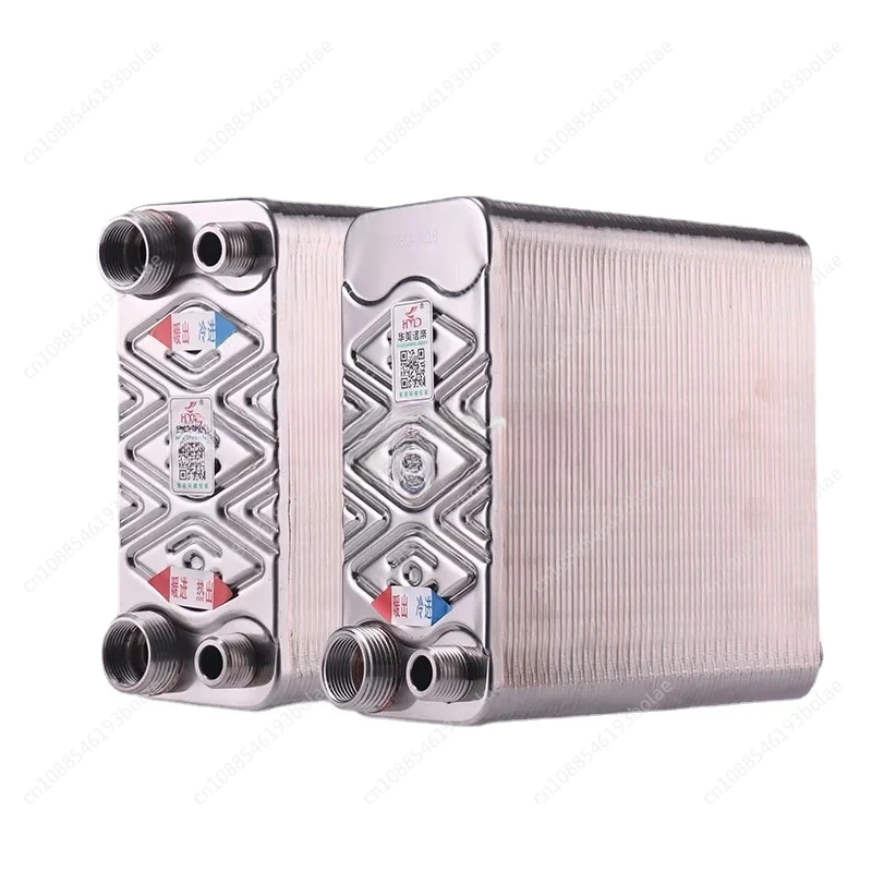 New 120 Plates stainless steel heat exchanger Brazed plate type water heater SUS304