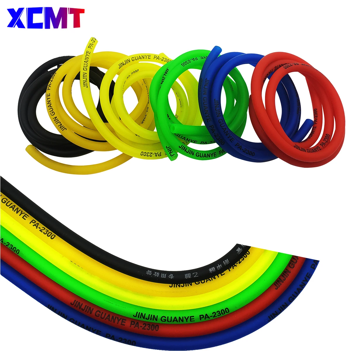 Motorcycle 1 Meter 3M 5M Rubber Pipe Gasoline Pipe Color Oil Pipe High Temperature Resistant Hose Petrol Carburetor Universal