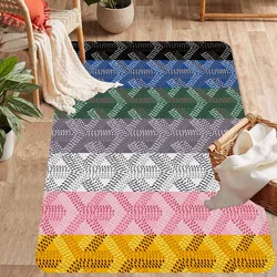 Fashion G_Goyards Bathroom Mat Anti-slip Absorb Water Long Strip Cushion Bedroon Mat Welcome Doormat