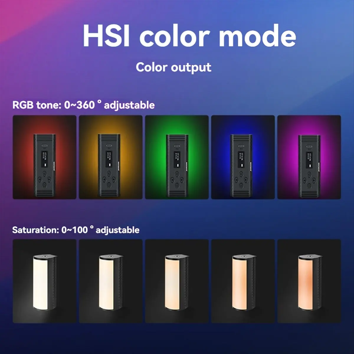【x10a】rgb-magnetic-handheld-360-full-rgb-light-stick-led-video-light-stick-with-2500mah-rechargeable-battery