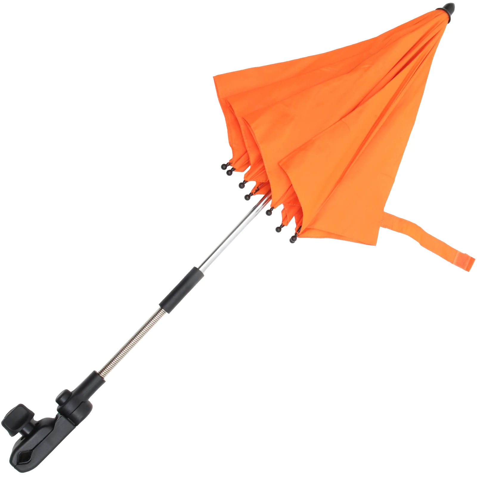 

Adjustable 's Stroller Umbrella Holder Uv Protection Rain Sun Parasol Clamp for Pram Pushchair Wheelchair Bicycle