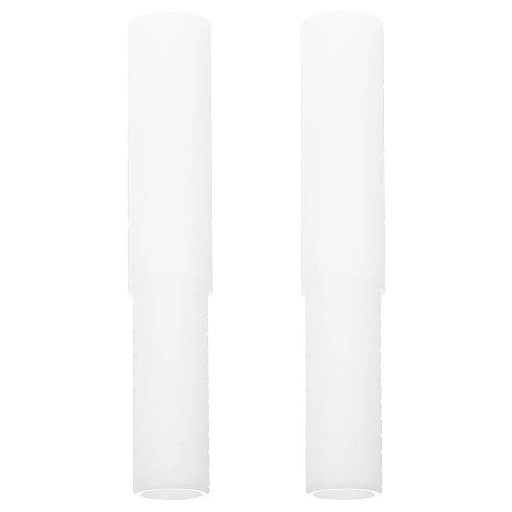 

2 шт. удлинители для гольф-клюшек, белые, из углеродистой стали, для ремонта клюшек из железа и дерева, простая установка, улучшение качества удара