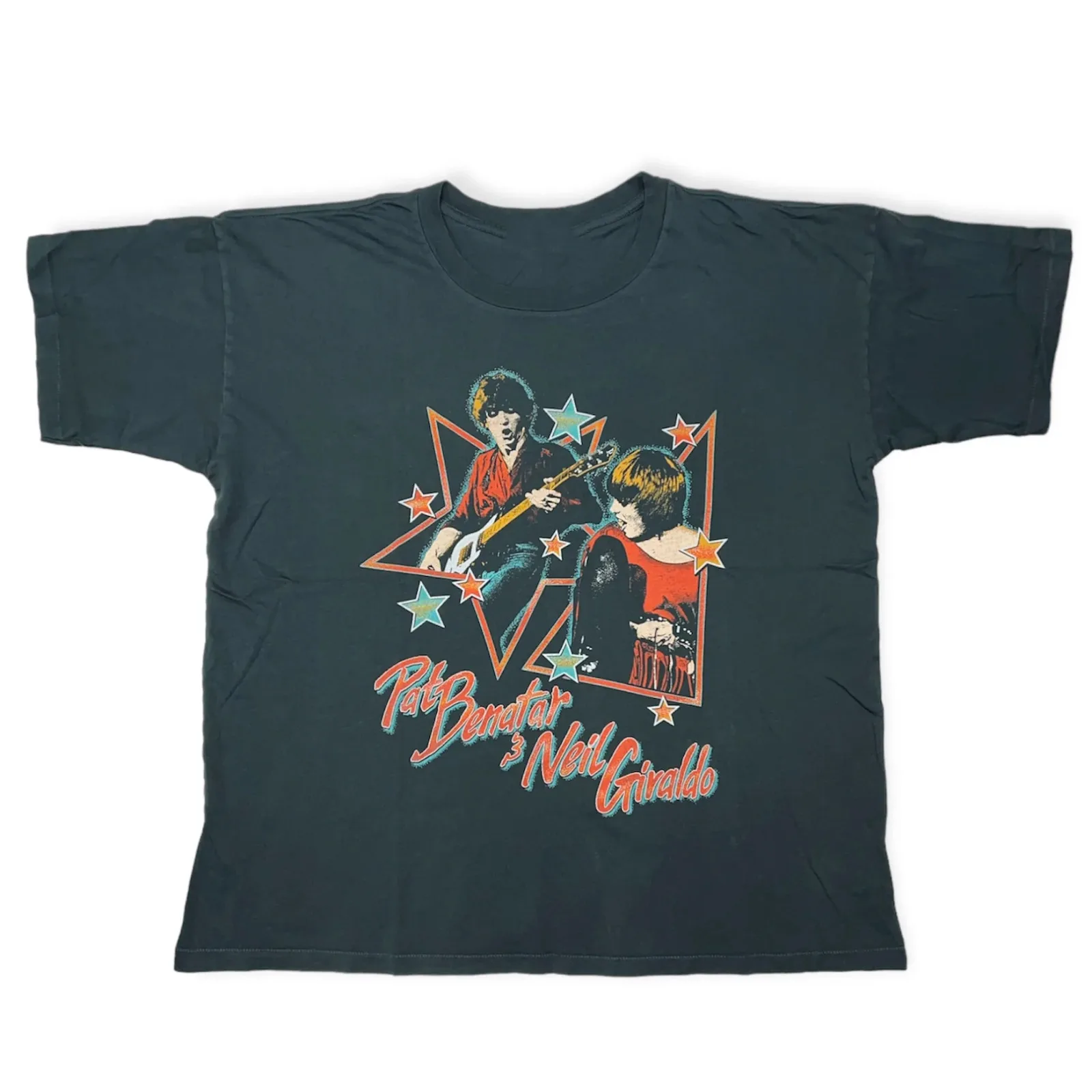 Pat Benatar & Neil Giraldo Black Unisex Cotton Shirt Size S To 34xl