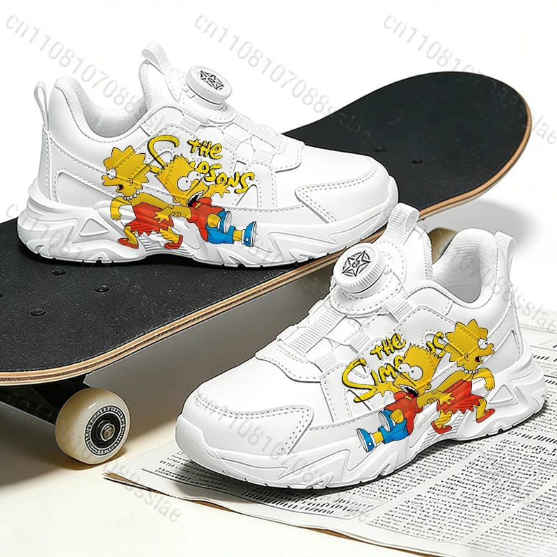 

Simpson/высококачественная молодежная студенческая удобная нескользящая износостойкая дышащая детская спортивная обувь для девочек и мальчиков