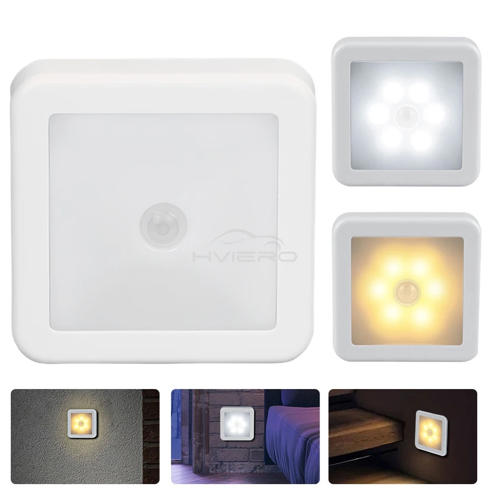 التحكم في الحركة جسم الإنسان الاستشعار LED ضوء الليل الذكية بطارية تعمل مرحاض أباجورة لغرفة المدخل مسار ضوء المنزل