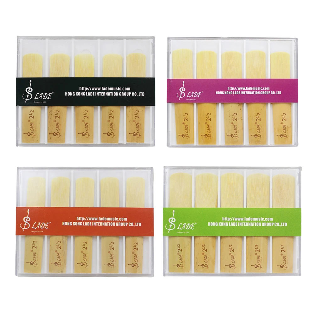 

SLADE Saxophone Reeds Clarinet Reeds 2 2.5 3 Strength Reeds for Soprano Alto Tenor Sax Clarinet Woodwinds Instrument Accessories