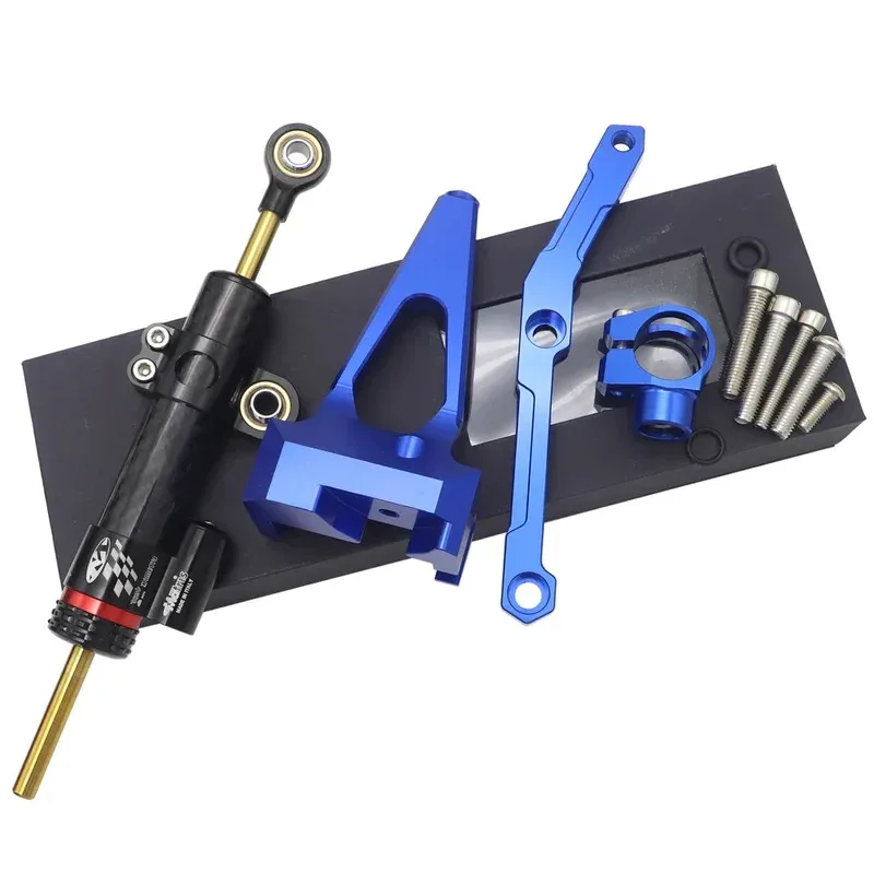 Suporte amortecedor estabilizador de direção de motocicleta CNC MT-09 para YAMAHA MT-09 MT 09 MT09 2013 2014 2015 2016 2017 2018 2019 2020