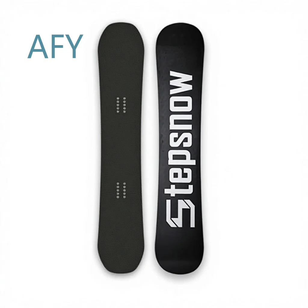 New Men's Custom Carbon Fiber Skis for All Mountain Skiing All Round Performance Two Way Carving Skis for Beginners and