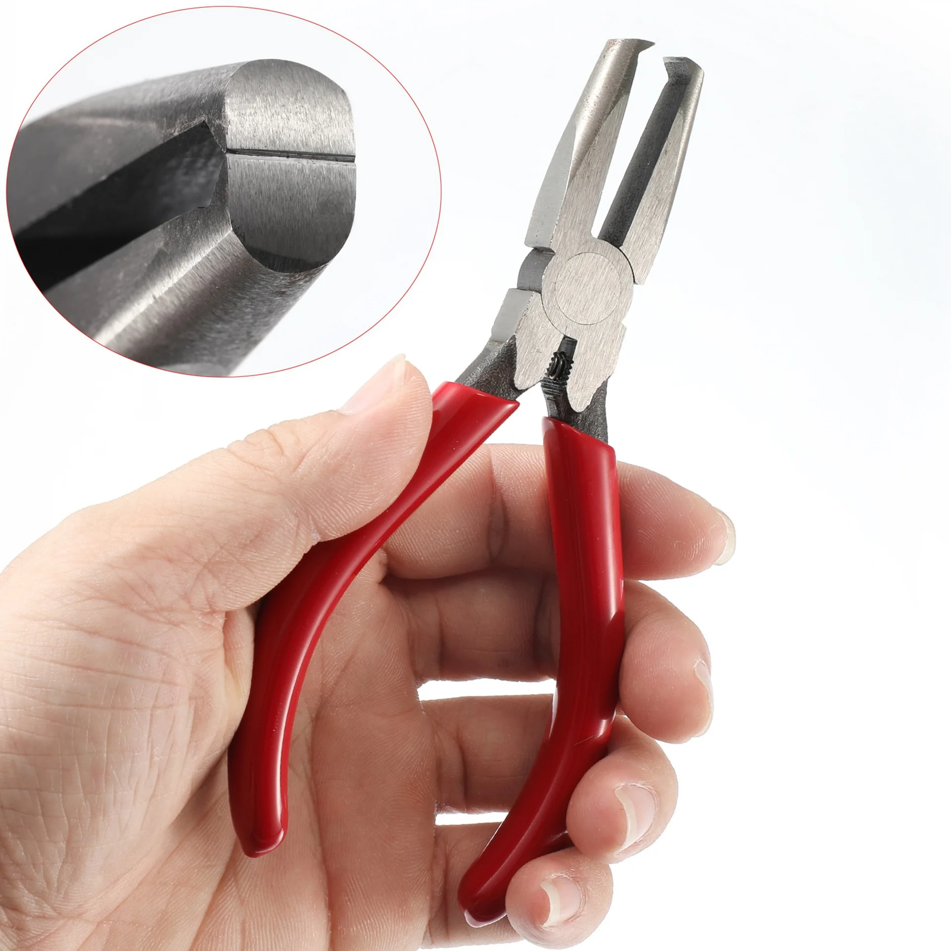 6-inch Guitar Plier Wire Puller Fret Tools Guitar Parts Tool Nippers Puller for Other Stringed Instruments Tool Cutting Pliers