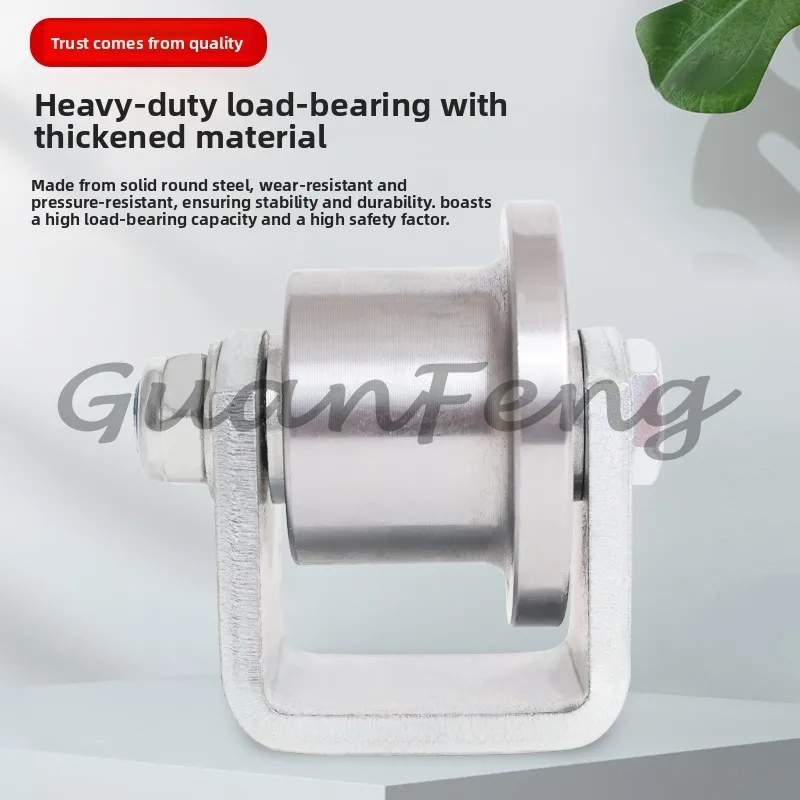 Cast Steel Train Track Wheel Metro Pulley Channel Steel Unilateral T Square Steel Wheel Railway Construction