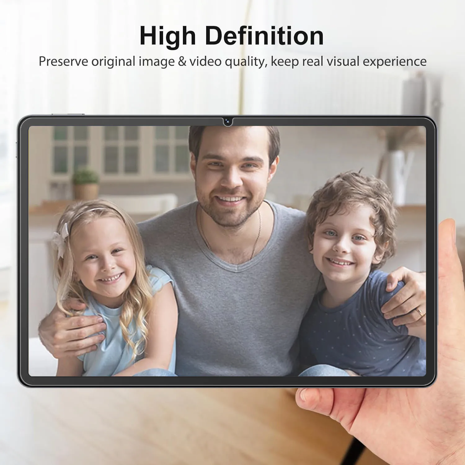 2 Pieces Ultra Clear Tempered Glass HD Hard Film Scratch Proof Screen Protector For Huawei MatePad SE 11 inch 2024 image 4