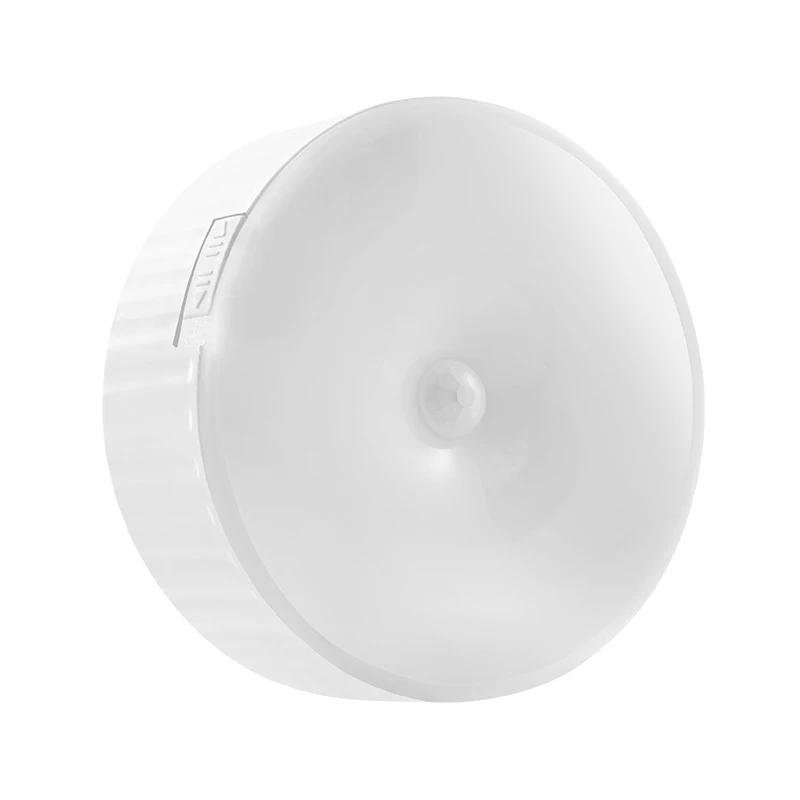 ضوء ليلي حثي، شحن مغناطيسي، ضوء LED ذكي لجسم الإنسان ذو سعة كبيرة، للاستخدام المنزلي، عمر بطارية طويل جدًا