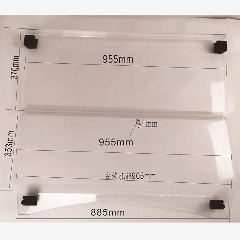 The front windshield of club car electric golf car is applicable to the Precedent model L2-8