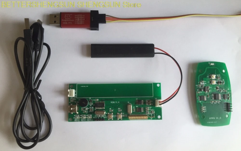 

PKE board, car keyless system, AS3933 board, smart key board