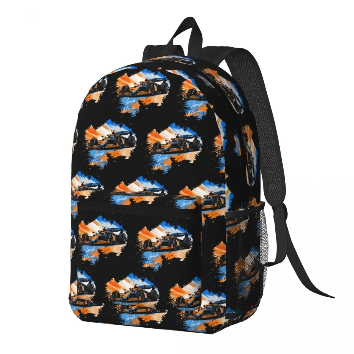 

Lando Norris - Vintage_Digi Art_ 2024 Backpack Daypack Large Capacity Children BookBag School Bag Shoulder Bags for Men Women