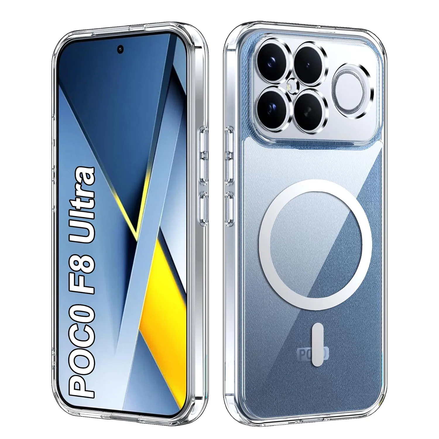 Shockproof Wireless Charging Strong Magnetic Case For Xiaomi