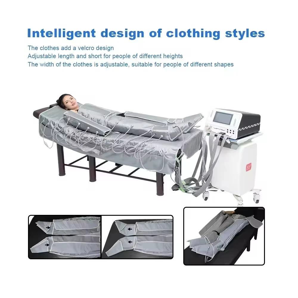 Portable 3-in-1 Pressure Therapeutic Apparatus 2025 Professional Lymphatic Drainage & Slimming Machine
