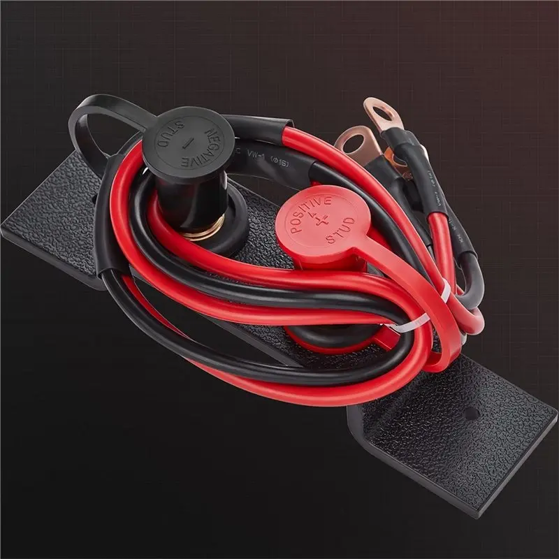 Car Battery Terminal Relocation Kit Remote Battery Charging Tool Battery Jump Post Starter Kit
