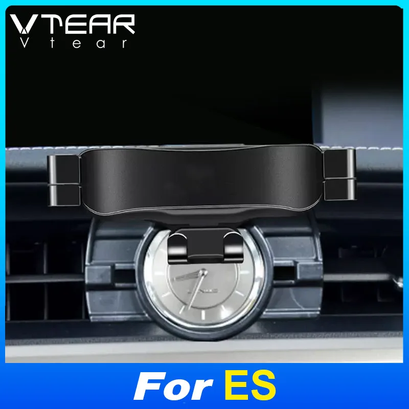 

Vtear Rotatable Mobile Car Holder Cover Air Vent Desktop Hands Free Clip Mount Bracket Interior Accessories For Lexus ES 13-17