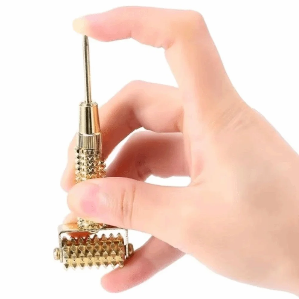 

Multifunctional Acupuncture Points Detector Spring Needle Gold/Silver Massage Needle Retractable Ear Massage Tool