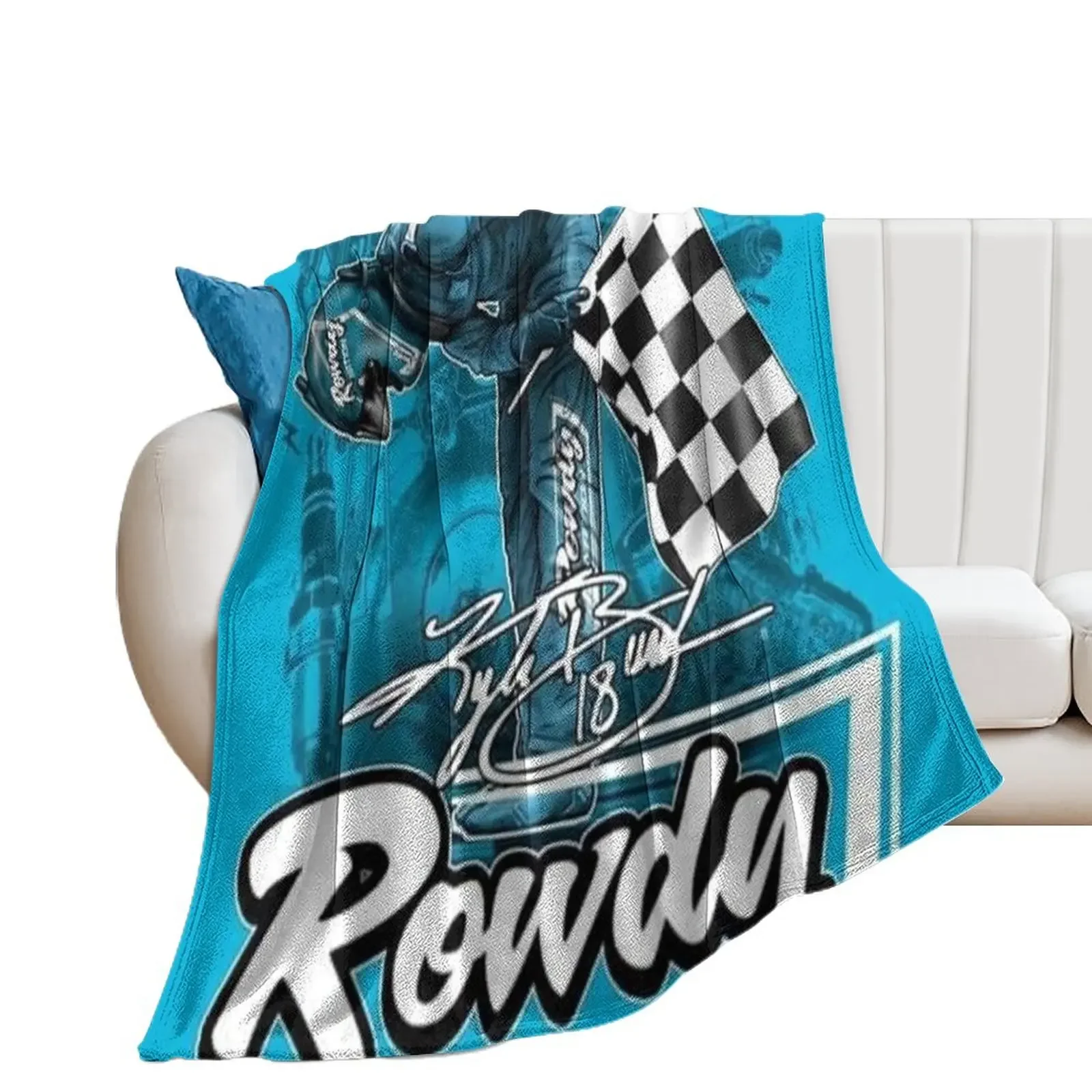 kyle busch racing Throw Blanket Hairys Sofas manga Sofa Quilt Blankets