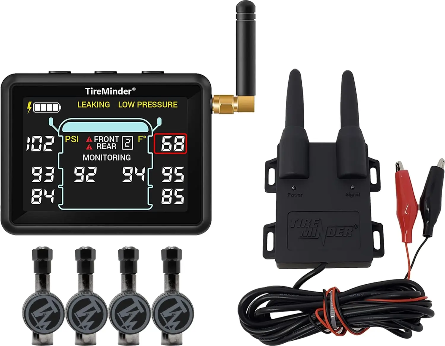 

Tiнапоминание i10 RV TPMS с 4 потоковыми передатчиками, черный