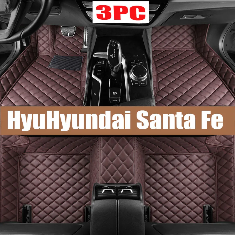 

Car Floor Mats For Hyundai Santa Fe TM 2013~2018 5seat Waterproof Pads Car Mat Covers Floors Alfombra Para Auto Car Accessories