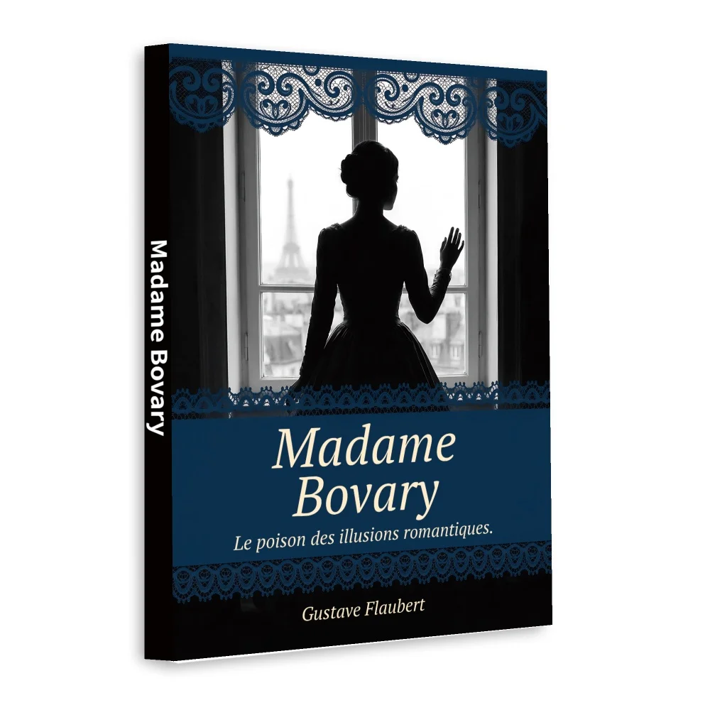 Madame Bovary (Edición Francesa) de Gustave Flaubert — Texto Original Francés Sin Cortes, Ficción Literaria Clásica