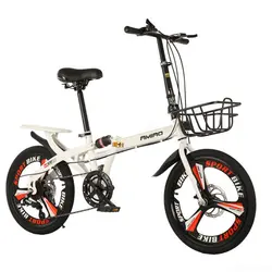 20 Inch Adult Folding Bicycle Small Home Mobility Bicycle Children Variable Speed Bicycle