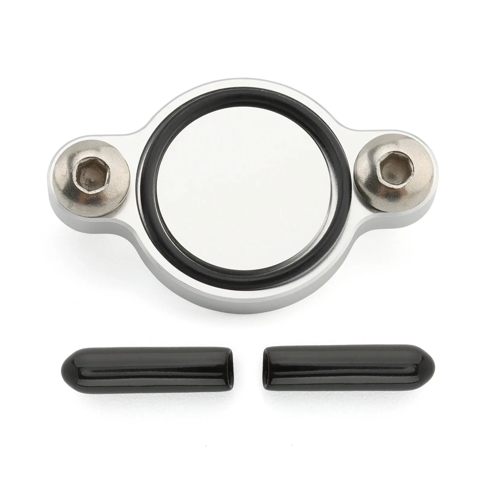 오토바이 오일 인젝션 블록 오프 플레이트 키트 알루미늄 야마하 밴시 350 YFZ350 블래스터 200 YFS200 1988-2006용