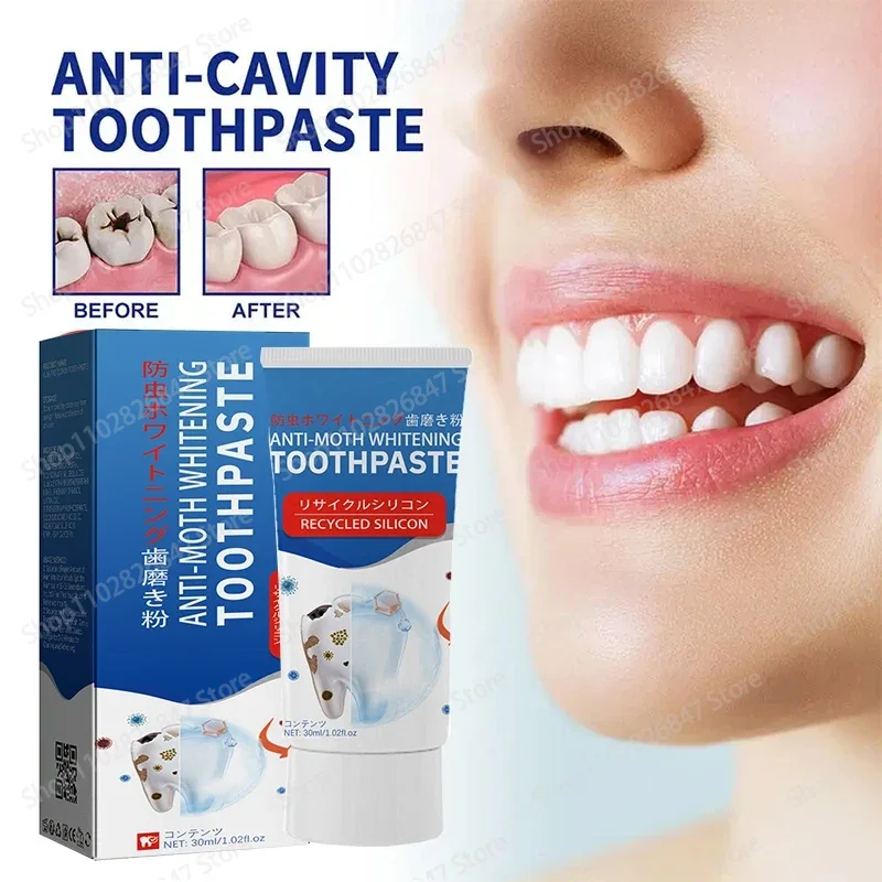 

Extra Whitening Sensitive Teeth and Cavity Prevention Whitening Toothpast Removal of Plaque Stains Decay Yellowing Repair Teeth