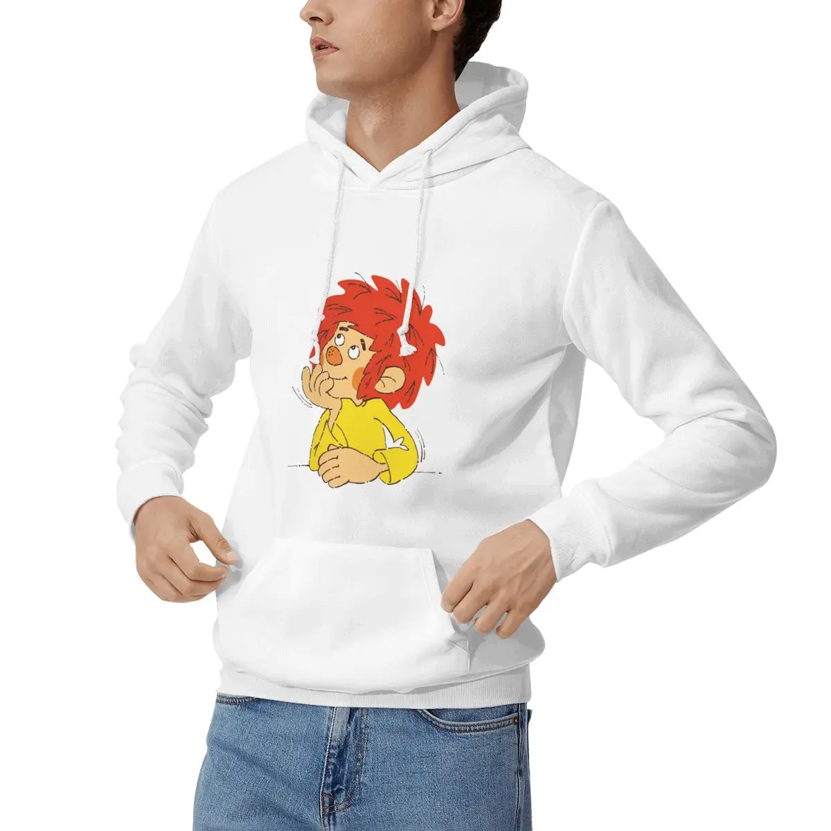 Pumuckl Charaktere هوديس الرجال النساء عارضة البلوز البلوز أزياء طويلة الأكمام الملابس الخريف الشتاء #4