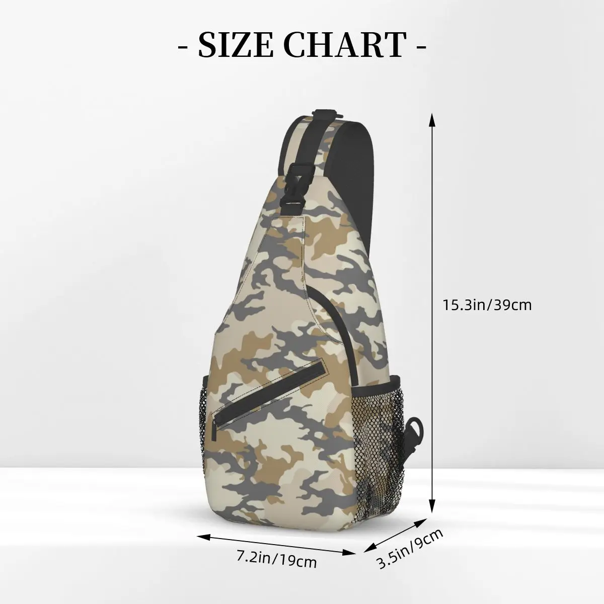 Polski kamuflaż torba ze sznurkiem torba Crossbody na klatkę piersiową z paskiem na ramię plecak podróżny małe plecaki turystyczne tornister mody Grom Camo