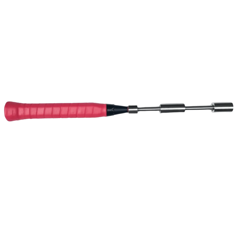 Detachable Badminton Swing Trainer Finger Arm Design Pole Attachment Racket Swing Practice Tool Adjustable Weight
