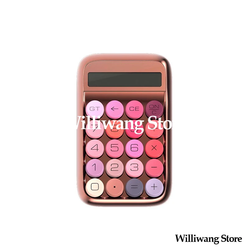 NEW Sugar Bean Lipstick Calculator High Beauty Internet Celebrity Goddess Bluetooth Mechanical Key Digital Keyboard Charging