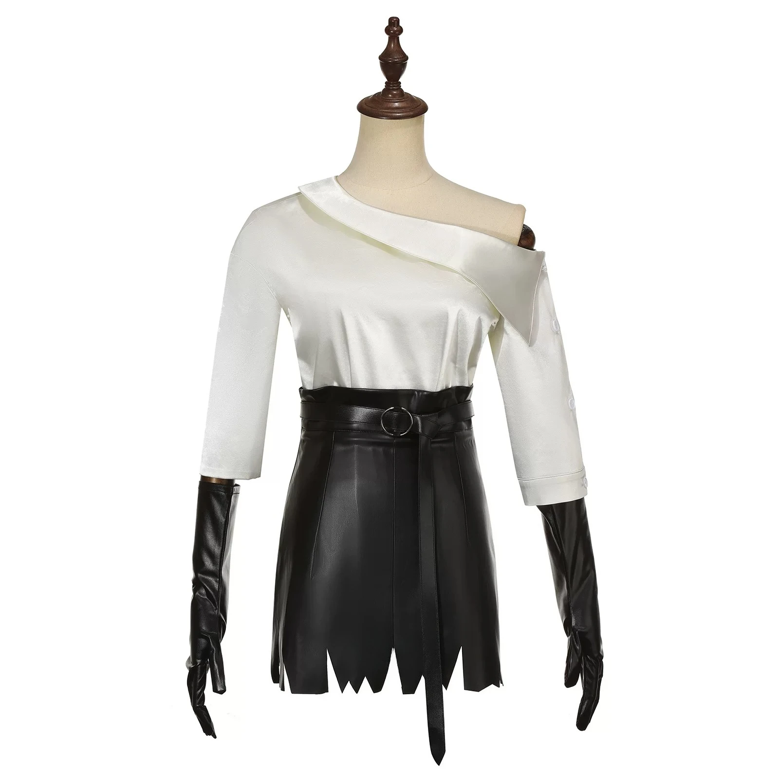 Requiem Grace Ashcroft RE Game Casual Skirt Cosplay Costume Full Set for Women Halloween Comic Con Role Play Anime Outfit Dress